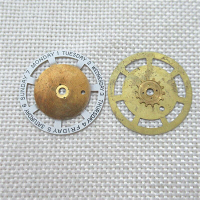 Watch Part Week Disk Wheel Week Wheel Generic Fit for Movement 2834 Spare Parts