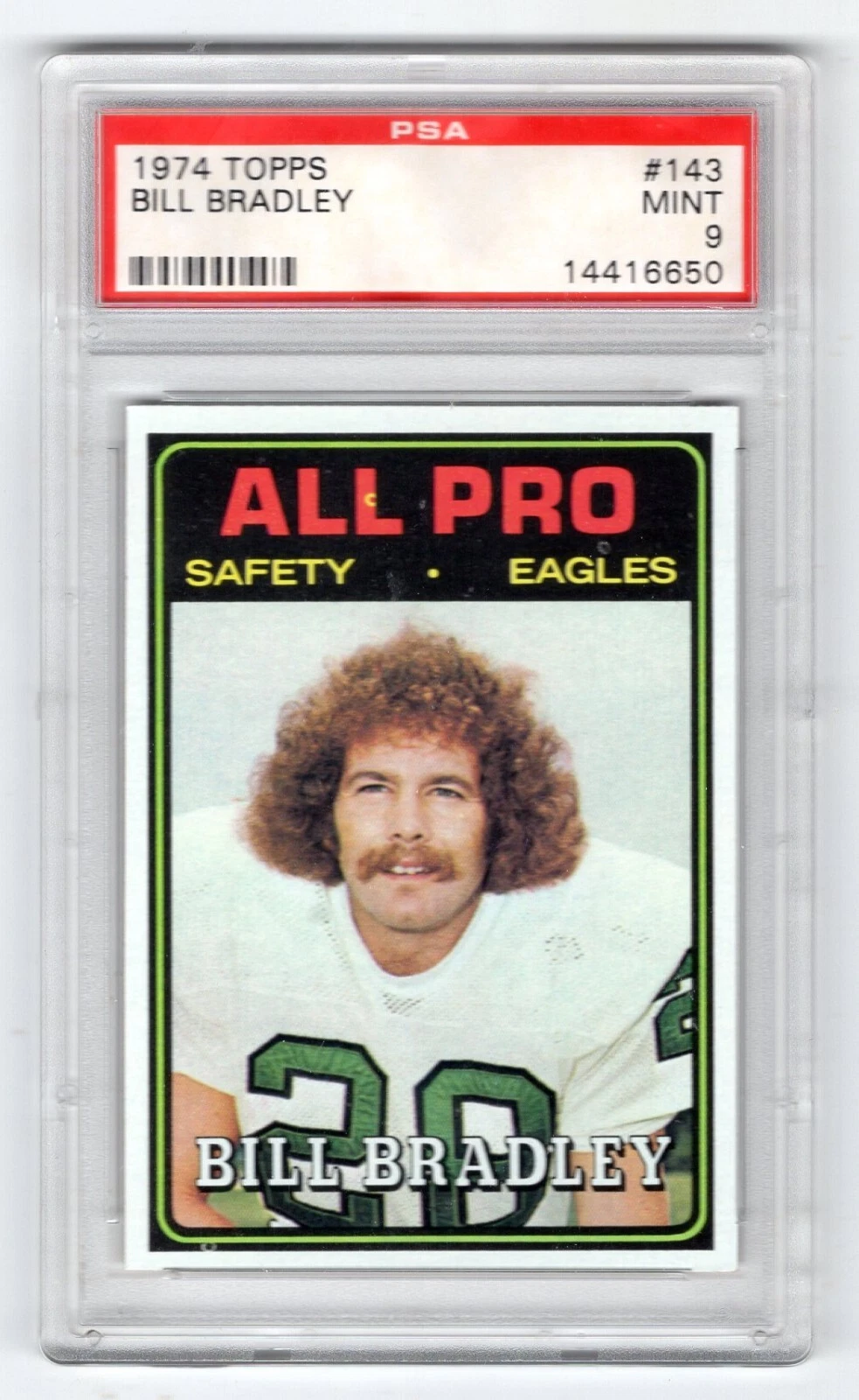 Bill Bradley trading card