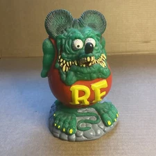 RAT FINK piggy bank Coin vinyl 2000 Ed Roth 7"
