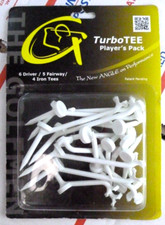 The Golfmen TurboTEE Player's Pack Tees Angle Performance Tee Driver Fairway US