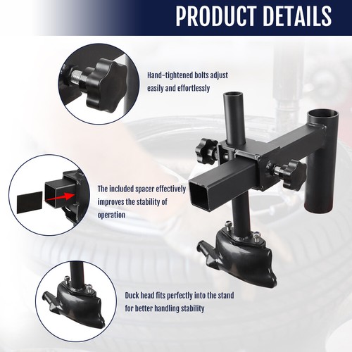 22" Manual Tire Changer Upgrade Kit With Duck Head & Cone – Fits Harbor Freight Changers 4 thumbnail image