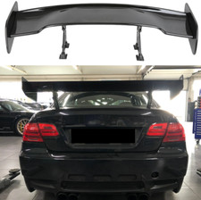 46'' GT-Stil Schwarz matt Heckspoiler Heckflügel für 3er E92 E93 Coupe Cabrio M3