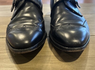 Impronta Dress Shoes Size 12 Mens Black Mezlan Exotic Calfskin Handmade |  eBay