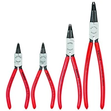 KNIPEX Retaining Ring Plier Set, 45 Deg., 4 pcs.