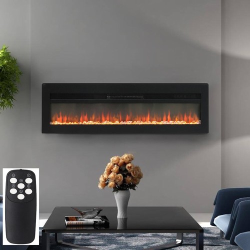 40/50/60/70/72/80/100 in LED Fireplace Electric Fire Insert/ Wall Mount / Stand - Picture 148 of 167
