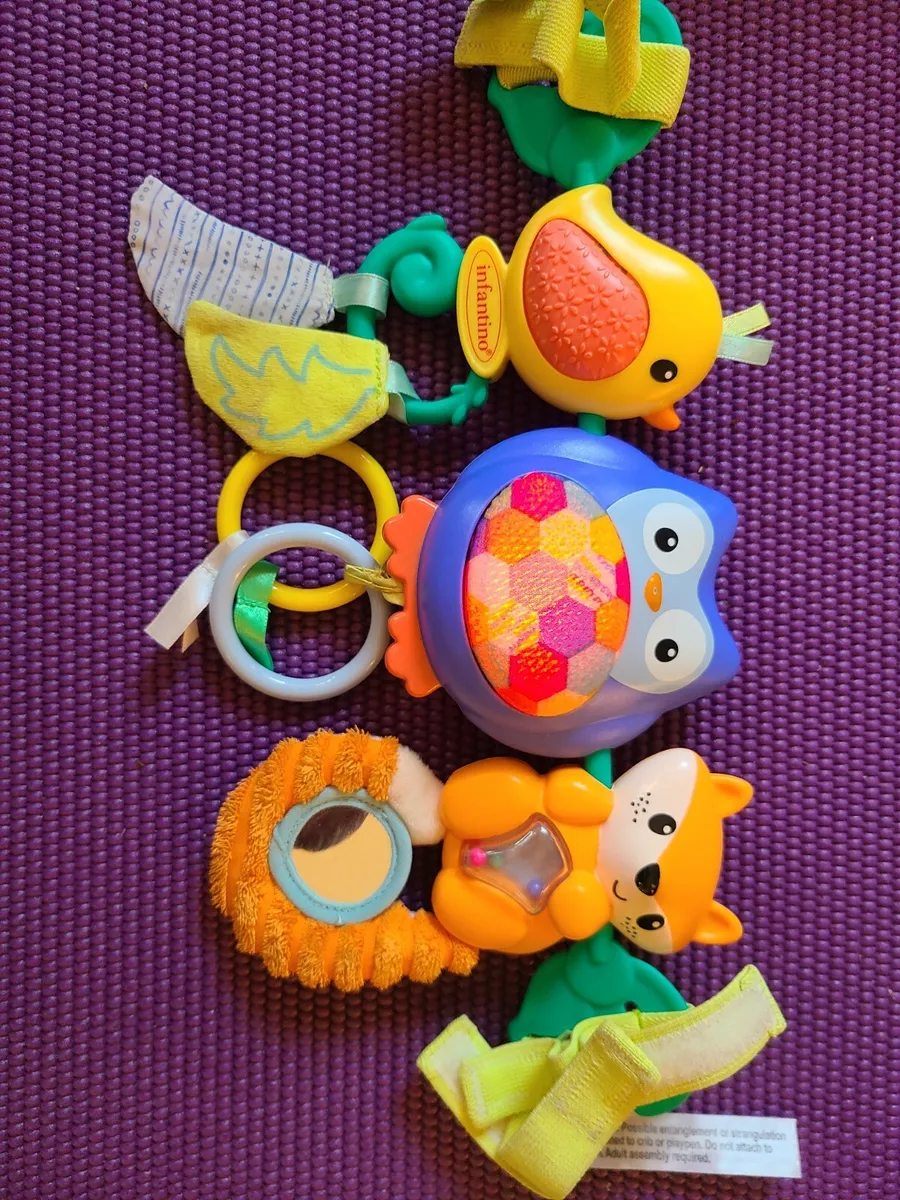 Infantino gaga musical top travel bar activity toy