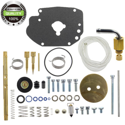 Repl 112923 S&S Cycle Super E Carburetor Master Rebuild Kit for Custom