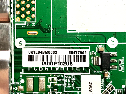 GENUINE LG 50UN7300 TV MAIN BOARD EAX69083603 66477902 EBU66136401 with Screws - 第 9/10 張圖片