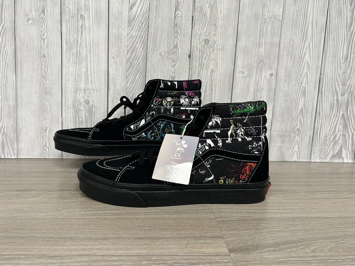 Black disney vans hot sale