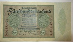 allemagne 1923 500000 mark vieux billets de banque papier monnaie ebay ebay