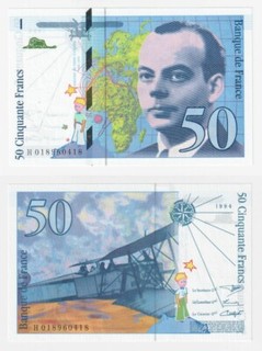 Rare FRANCE 50 Francs Banknote (1994) LA COTE DES BILLETS P. F.73.01c UNC