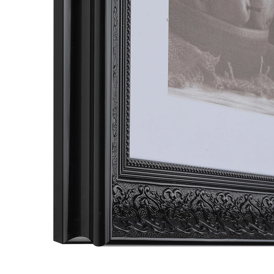 4-Pack Custom Picture Poster Frame 2-1/2" Black Victorian 16x20 24x36 1556-A1007 - Image 4 of 4