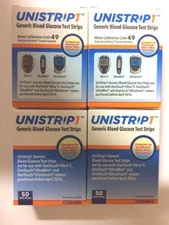 UniStrip 200 Test Strips for Use with Onetouch® Ultra® Meters Exp: 11/13/2026