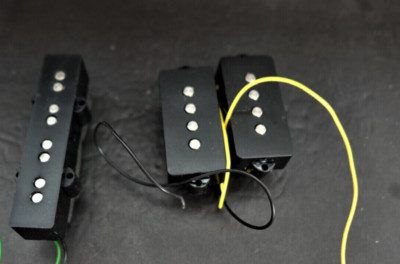 PAIR OF IBANEZ 4 String BASS GUITAR PICKUPS off TMB100 P Split & J STYLE