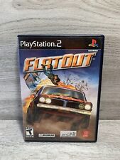 FlatOut (Sony PlayStation 2, 2005) PS2 Tested Flat Out Black Label