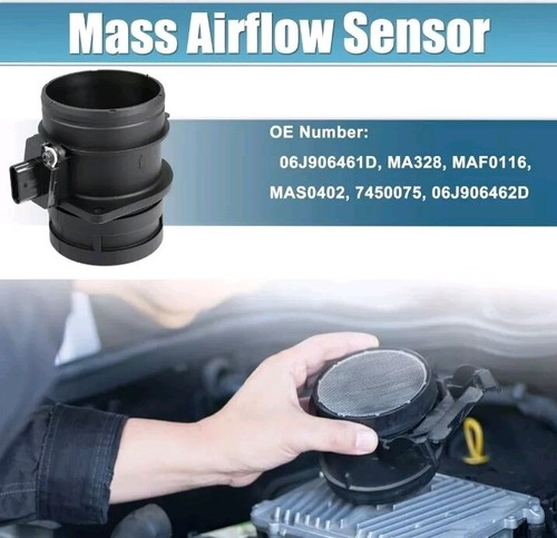 X AUTOHAUX 06J906461D Mass Air Flow Sensor Meter MAF for Audi A3 Quattro 2009 - Picture 2 of 7