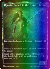 MTG Renata, Called to the Hunt (267/412) Theros Beyond Death LP FOIL