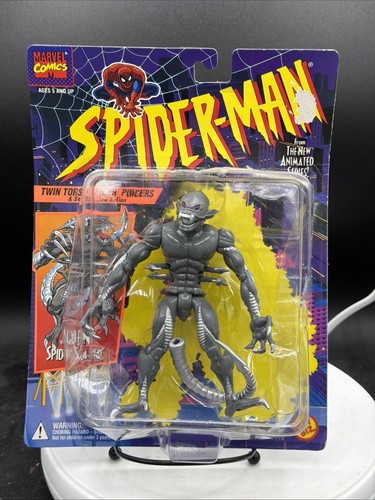 Spider-Man The Animated Series Alien Spider Slayer Figure Toy Biz 1994 ...
