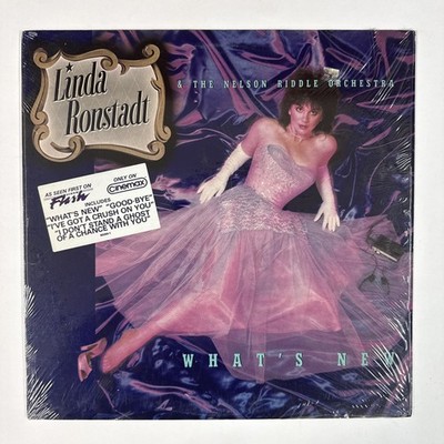 LINDA RONSTADT - What's New (Original Shrink / Hype) - 12'' Vinyl Record LP - EX