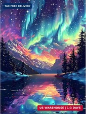Diamond Art Kits for Adults Starry Sky, DIY 5D Diamond Painting Kit for Beginner