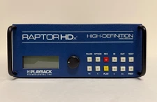 Playback Technologies, Inc.  Raptor HDx   Digital HD Video Assist Recorder