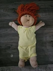 Vintage 1985 Cabbage Patch Kids Doll Red Hair Green Eyes Xavier Roberts