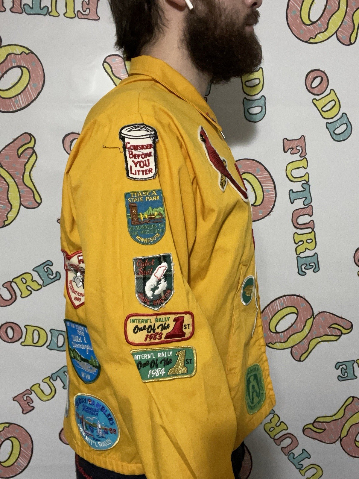 70’s/80’s Holiday Ramblers Patch Work Jacket Size… - image 2