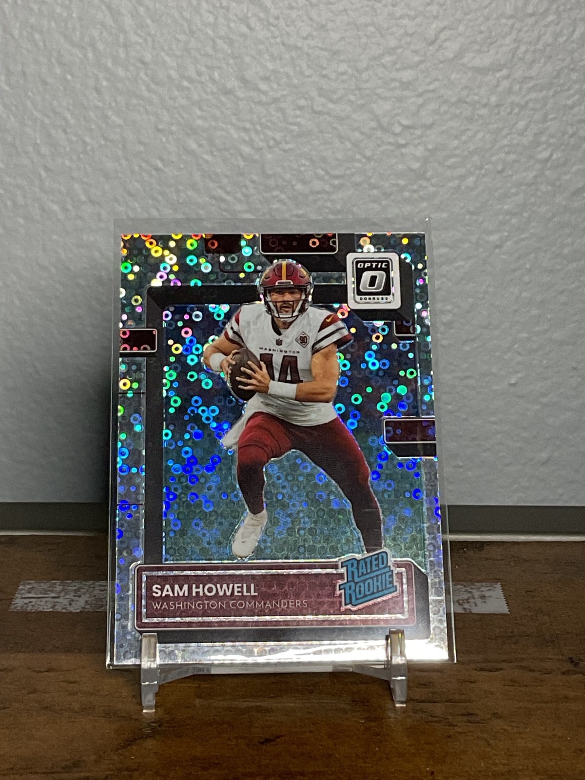 #/125 2022 Donruss Rated Rookie #205 Sam Howell White Dots  