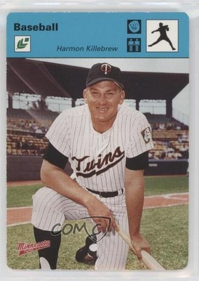 2005 Leaf Sportscasters Blue Pitching Glove 29/30 Harmon Killebrew #18 HOF uj2