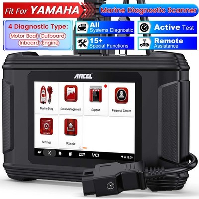 ANCEL MR500 Marine Diagnostic Scan Tool Active Test YAMAHA Watercraft Outboard