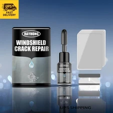 Windshield Repair Kit - Professional Crack Fix Fluid & Bonding Agent for Cars 