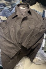 Mens Herringbone Overcoat XL Rocha.John Rocha