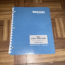 Tektronix 7D01 Logic Analyzer Operator's Instruction Manual Original Vintage