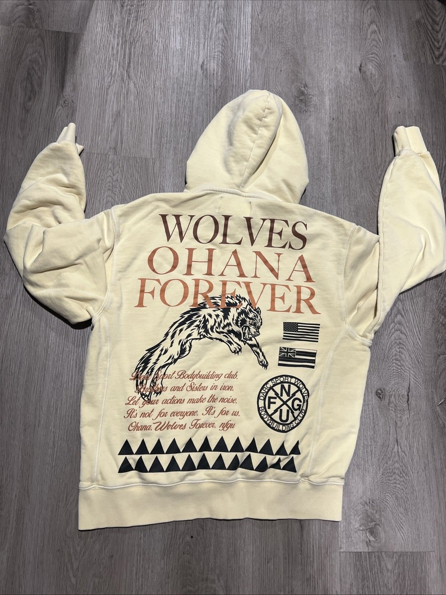 Darc Sport Wolves Bodybuilding Club Ohana Forever Small Yellow