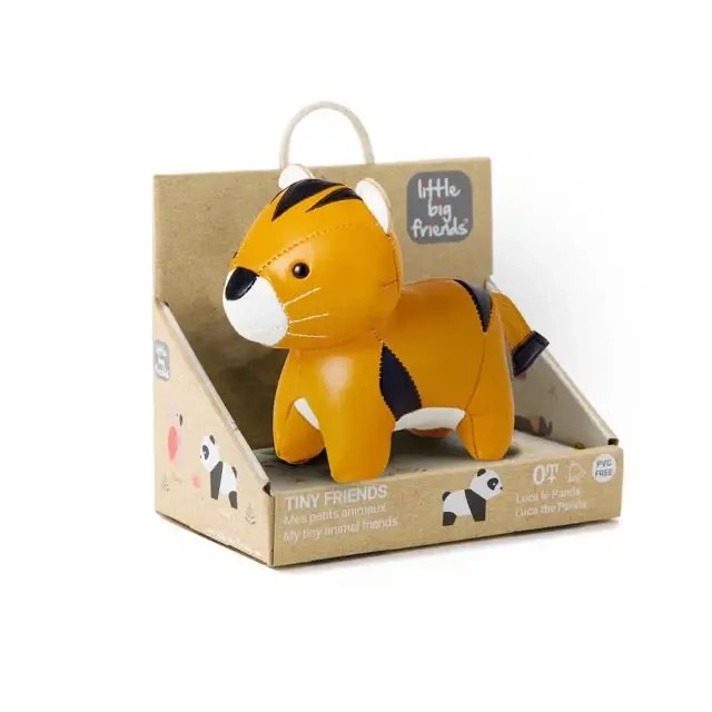 TINY FRIENDS - TIM THE TIGER BY LITTLE BIG FRIENDS -  BRAND NEW BOXED