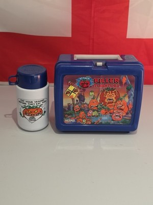 Vintage Attack Of The Killer Tomaten Brotdose und Thermoskanne komplett Spielzeug