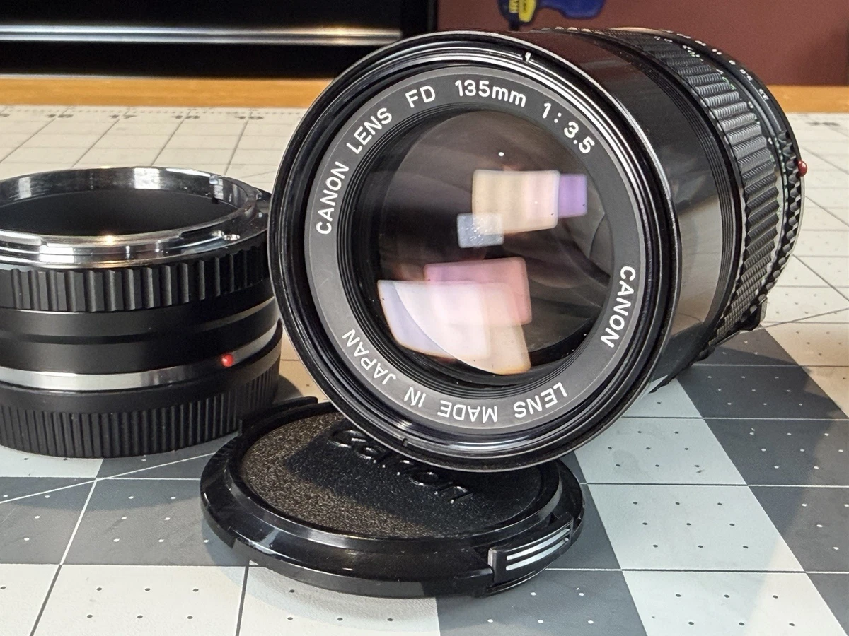 Canon FD f/3.5 Camera Lenses 135mm Focal for sale - eBay