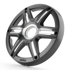 Clarion CMGP-101-SG 10-inch Premium Subwoofer Grille Sport Style, Gray Metall...