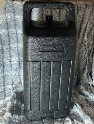 Vintage Coleman Lantern Black Hard Plastic Carry Case May 1994 - Case Only 15.5 
