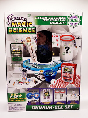 Fantasma Magic of Science STEM Based Mirror-cle Set 75+ Science Experiments