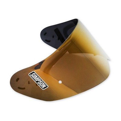 Simpson Motorcycle GBGSE Helmet Shield - Ghost/Speed Bandit Series - Gold