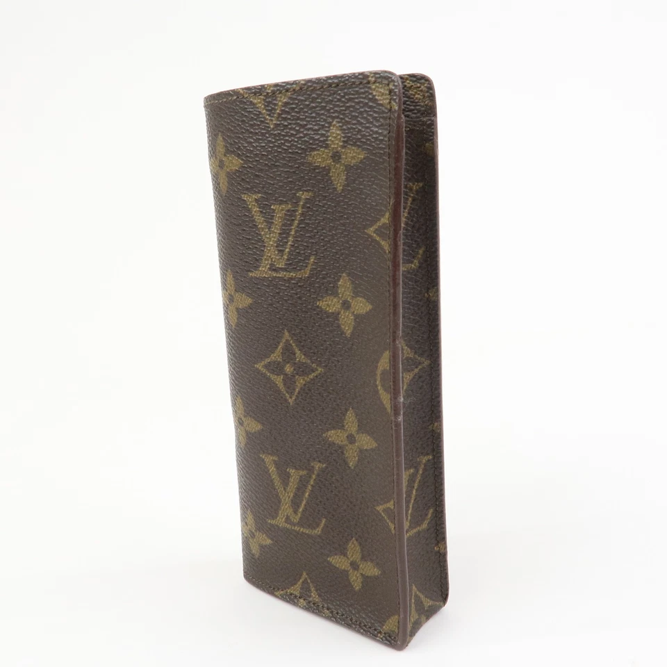路易威登 Monogram etui a lunettes 简约眼镜盒 M62962 正品二手 F/S — 第 3/4 张图片