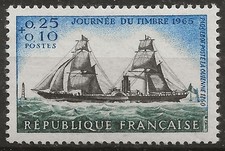 N° 1446**  JOURNEE DU TIMBRE 1965