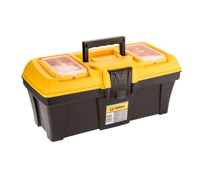 Topex Schwarz/Weiss Werkzeugkoffer, Toolbox 16 With Drivers - Bild 4