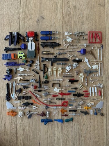 Vintage HUGE 1980’s Hasbro G1 Transformers *AUTHENTIC* Parts Weapons Accessories