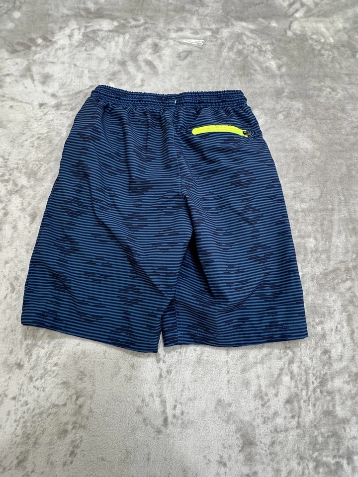 Pantalones Cortos Eddie Bauer Niños Talla Mediana (10/12) Azul Forrado Natación Surf Informales Usados en Excelente Condición Foto 4 de 4