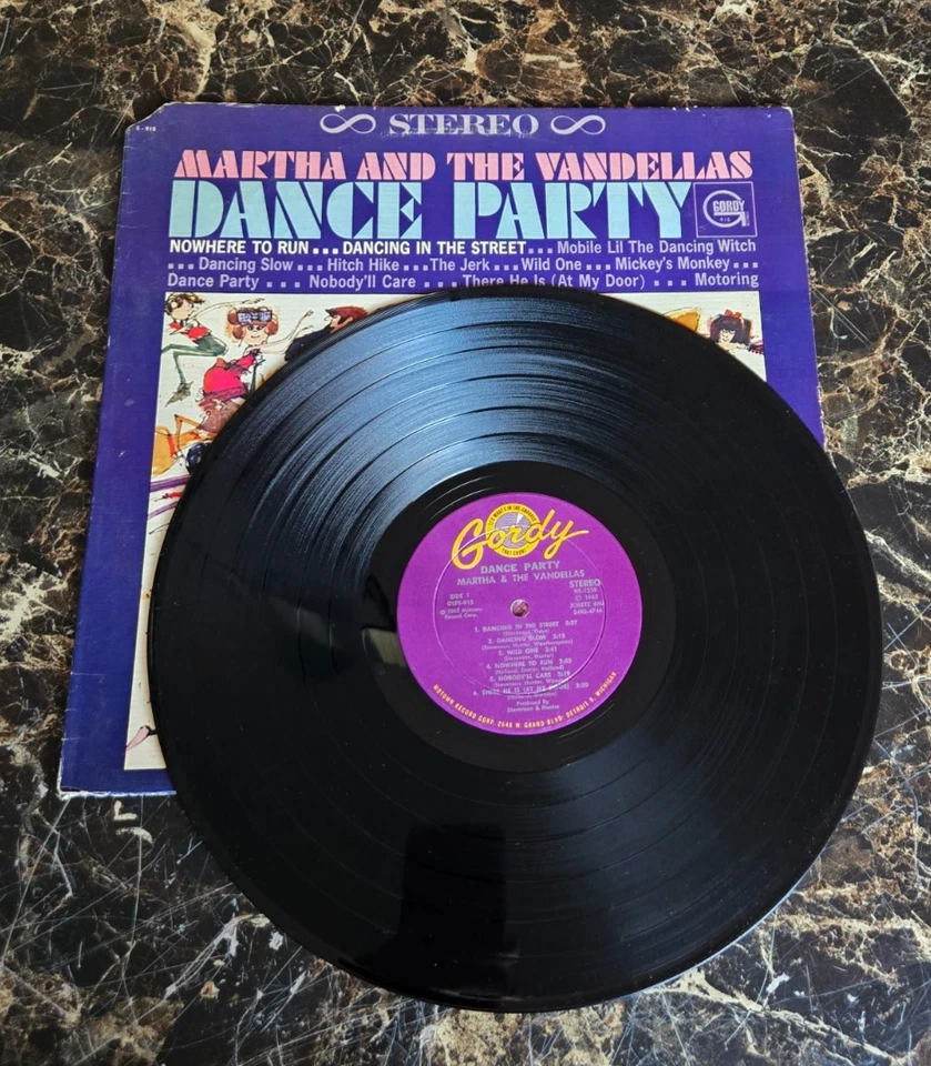 Martha and the Vandellas Dance Party original 1965 Stereo LP - Image 3 of 3