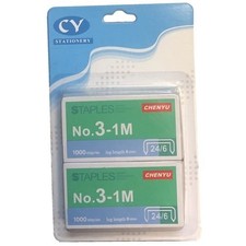 1000pc Pack 6mm Staples Staple Gun Tacker Upholstery Pins For Stapler 0.0024 per staple
