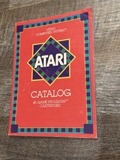 Vintage 1981 Atari Video Computer System Catalog