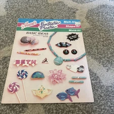 Vintage Aleene's Fantastic Plastic Craft Pattern Book